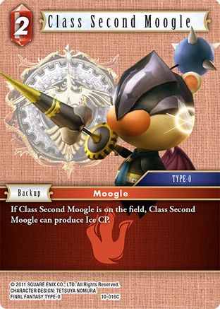 Class Second Moogle (OPUS X) Foil - Premium Final Fantasy Single from Opus X - Just $5.34! Shop now at Game Crave Tournament Store