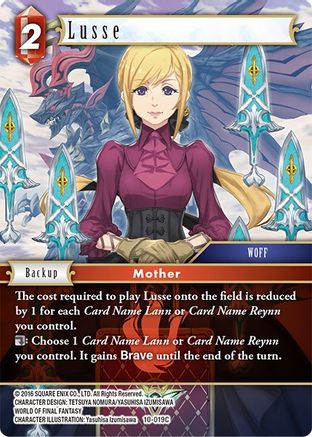 Lusse (OPUS X) Foil - Premium Final Fantasy Single from Opus X - Just $0.08! Shop now at Game Crave Tournament Store
