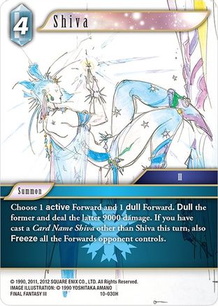 Shiva (OPUS X) - Premium Final Fantasy Single from Opus X - Just $0.08! Shop now at Game Crave Tournament Store