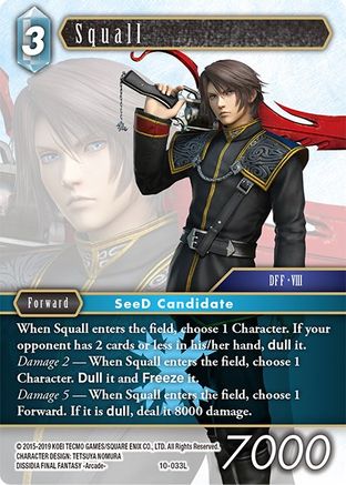 Squall (OPUS X) - Premium Final Fantasy Single from Opus X - Just $0.41! Shop now at Game Crave Tournament Store