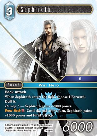 Sephiroth (OPUS X) Foil - Premium Final Fantasy Single from Opus X - Just $1.48! Shop now at Game Crave Tournament Store