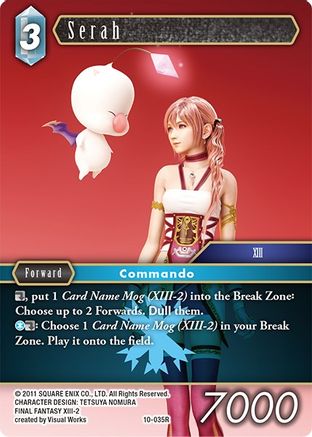 Serah (OPUS X) Foil - Premium Final Fantasy Single from Opus X - Just $0.94! Shop now at Game Crave Tournament Store