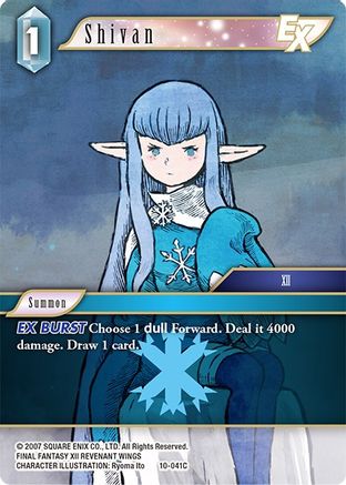 Shivan EX (OPUS X) - Premium Final Fantasy Single from Opus X - Just $0.25! Shop now at Game Crave Tournament Store