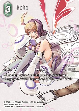 Echo (Full Art) (OPUS X) Foil - Premium Final Fantasy Single from Opus X - Just $8.86! Shop now at Game Crave Tournament Store