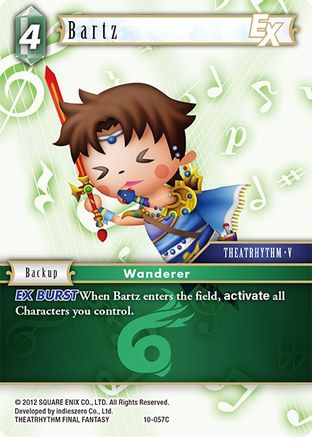 Bartz EX (OPUS X) - Premium Final Fantasy Single from Opus X - Just $0.25! Shop now at Game Crave Tournament Store