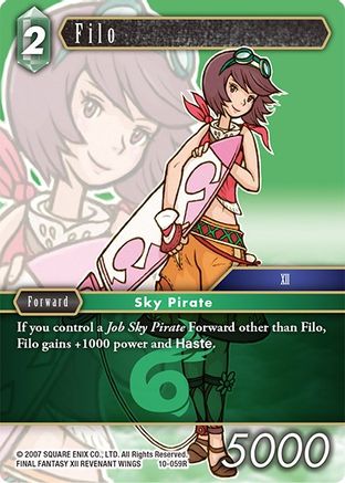 Filo (OPUS X) - Premium Final Fantasy Single from Opus X - Just $0.25! Shop now at Game Crave Tournament Store
