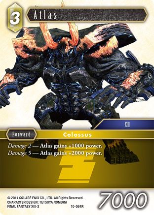Atlas (OPUS X) Foil - Premium Final Fantasy Single from Opus X - Just $0.25! Shop now at Game Crave Tournament Store