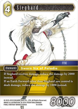 Sieghard (OPUS X) - Premium Final Fantasy Single from Opus X - Just $0.25! Shop now at Game Crave Tournament Store