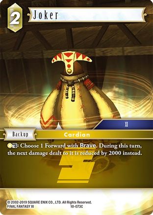 Joker (OPUS X) Foil - Premium Final Fantasy Single from Opus X - Just $0.25! Shop now at Game Crave Tournament Store