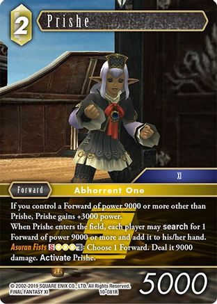 Prishe (OPUS X) Foil - Premium Final Fantasy Single from Opus X - Just $0.25! Shop now at Game Crave Tournament Store