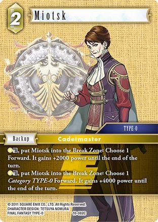 Miotsk (OPUS X) - Premium Final Fantasy Single from Opus X - Just $0.25! Shop now at Game Crave Tournament Store