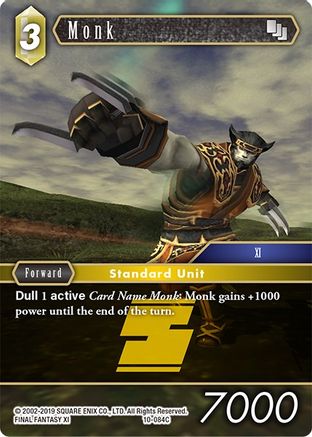 Monk (OPUS X) - Premium Final Fantasy Single from Opus X - Just $0.25! Shop now at Game Crave Tournament Store
