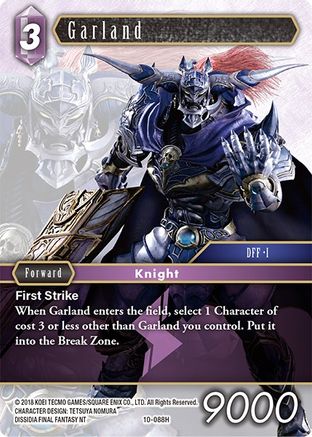 Garland (OPUS X) Foil - Premium Final Fantasy Single from Opus X - Just $0.21! Shop now at Game Crave Tournament Store