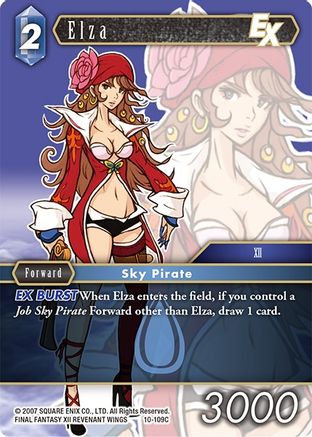Elza EX (OPUS X) Foil - Premium Final Fantasy Single from Opus X - Just $1.58! Shop now at Game Crave Tournament Store