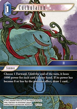 Cuchulainn (OPUS X) Foil - Premium Final Fantasy Single from Opus X - Just $0.27! Shop now at Game Crave Tournament Store