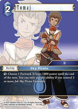 Tomaj (OPUS X) - Premium Final Fantasy Single from Opus X - Just $0.25! Shop now at Game Crave Tournament Store