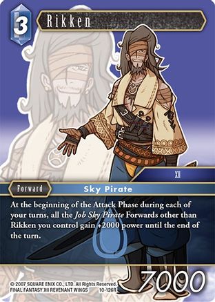 Rikken (OPUS X) - Premium Final Fantasy Single from Opus X - Just $0.25! Shop now at Game Crave Tournament Store