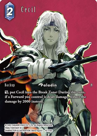 Cecil (Full Art) (OPUS X) Foil - Premium Final Fantasy Single from Opus X - Just $4.06! Shop now at Game Crave Tournament Store