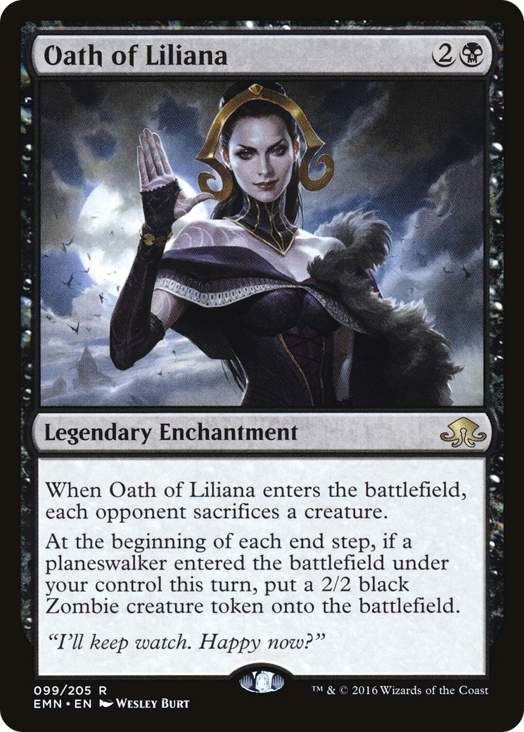 Oath of Liliana (EMN-099) - Eldritch Moon - Premium MTG Single from Wizards of the Coast - Just $0.29! Shop now at Game Crave Tournament Store