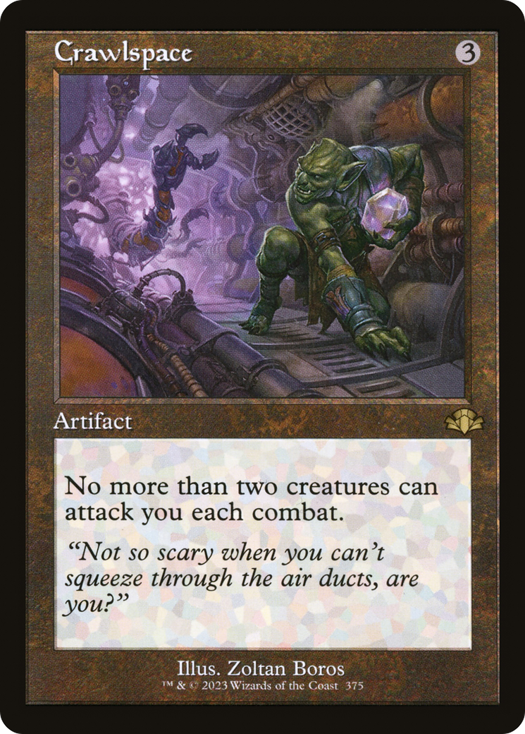 Crawlspace (DMR-375) - Dominaria Remastered - Premium MTG Single from Wizards of the Coast - Just $1.17! Shop now at Game Crave Tournament Store