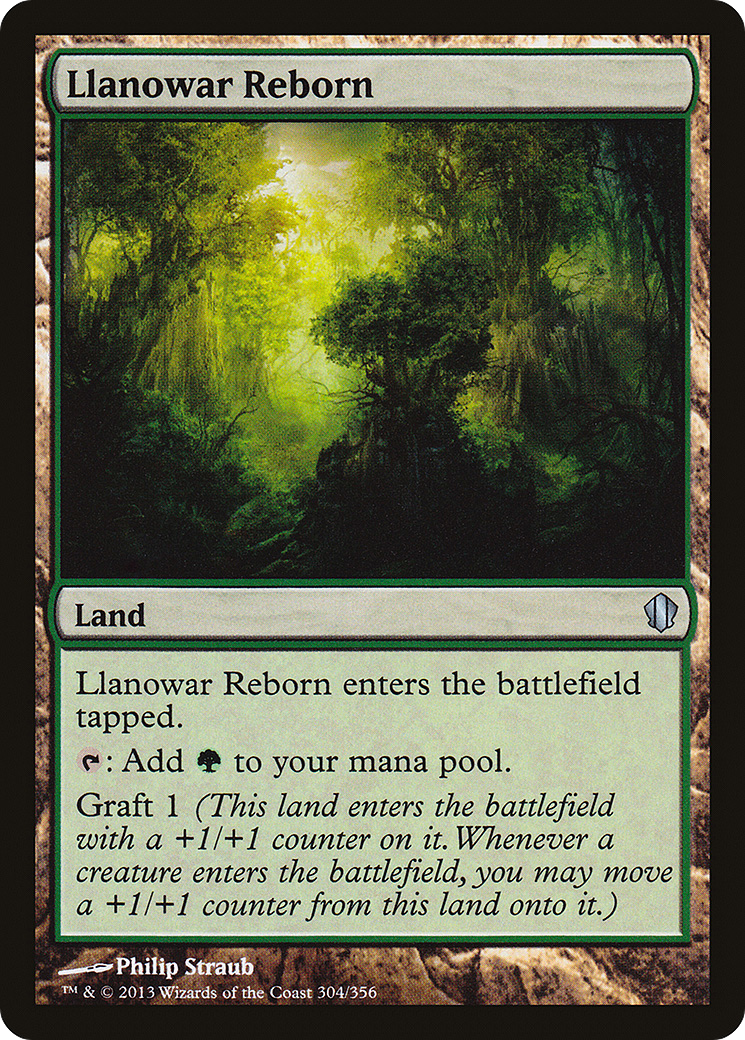 Llanowar Reborn (C13-304) - Commander 2013 - Premium MTG Single from Wizards of the Coast - Just $0.25! Shop now at Game Crave Tournament Store