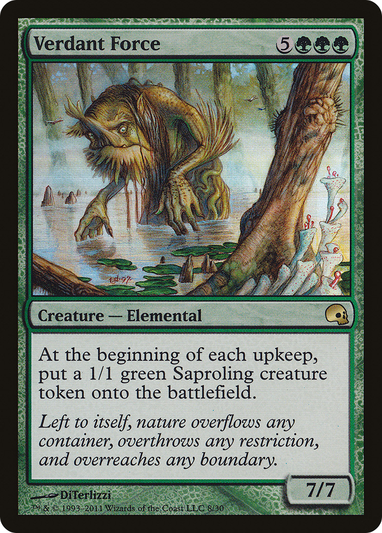 Verdant Force (PD3-008) - Premium Deck Series: Graveborn Foil - Premium MTG Single from Wizards of the Coast - Just $0.09! Shop now at Game Crave Tournament Store