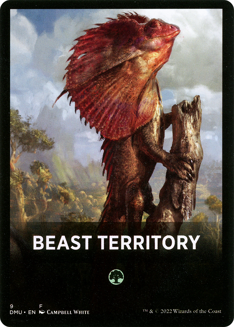 Beast Territory (FDMU-009) - Dominaria United Jumpstart Front Cards - Premium MTG Single from Wizards of the Coast - Just $0! Shop now at Game Crave Tournament Store