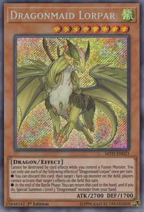 Dragonmaid Lorpar (MYFI-EN021) - Mystic Fighters 1st Edition - Premium Yugioh Single from Konami - Just $1.88! Shop now at Game Crave Tournament Store