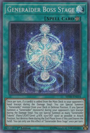 Generaider Boss Stage (MYFI-EN034) - Mystic Fighters 1st Edition - Premium Yugioh Single from Konami - Just $3.37! Shop now at Game Crave Tournament Store