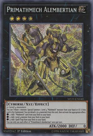 Primathmech Alembertian (MYFI-EN040) - Mystic Fighters 1st Edition - Premium Yugioh Single from Konami - Just $8.67! Shop now at Game Crave Tournament Store