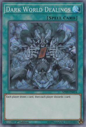 Dark World Dealings (MYFI-EN054) - Mystic Fighters 1st Edition - Premium Yugioh Single from Konami - Just $0.48! Shop now at Game Crave Tournament Store