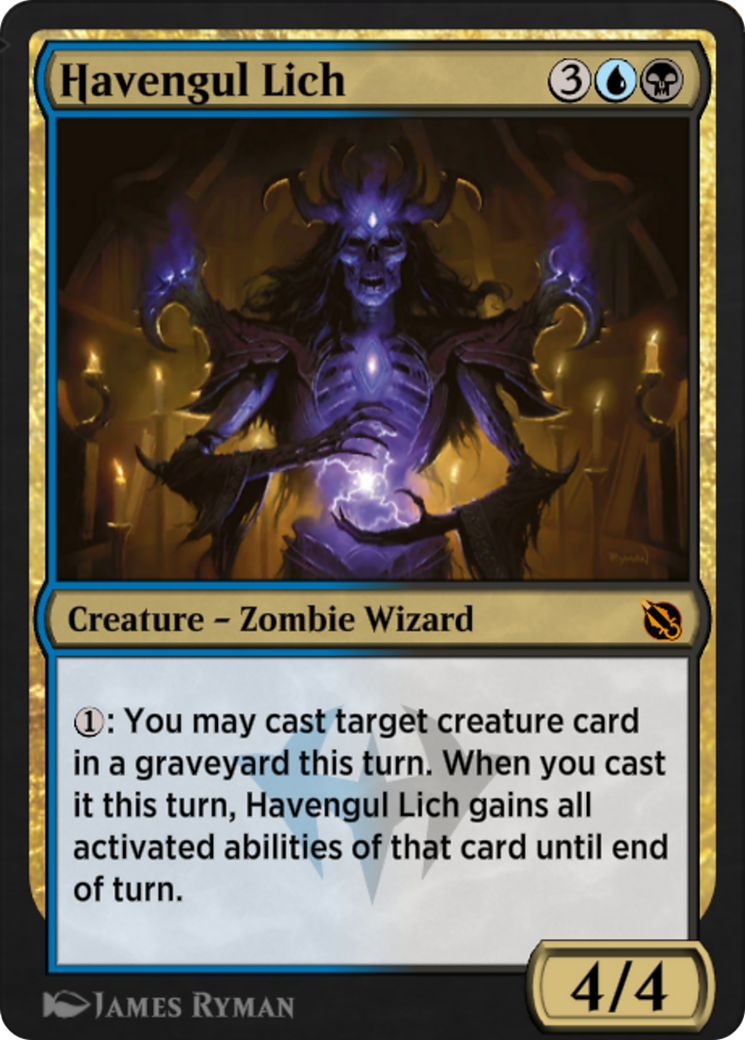 Havengul Lich (SIS-063) - Shadows of the Past - Premium MTG Single from Wizards of the Coast - Just $0! Shop now at Game Crave Tournament Store