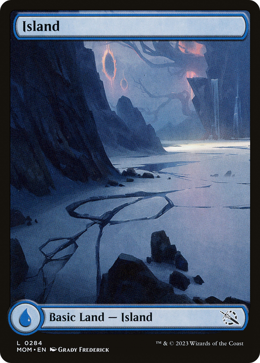 Island (MOM-284) - March of the Machine - Premium MTG Single from Wizards of the Coast - Just $0.25! Shop now at Game Crave Tournament Store