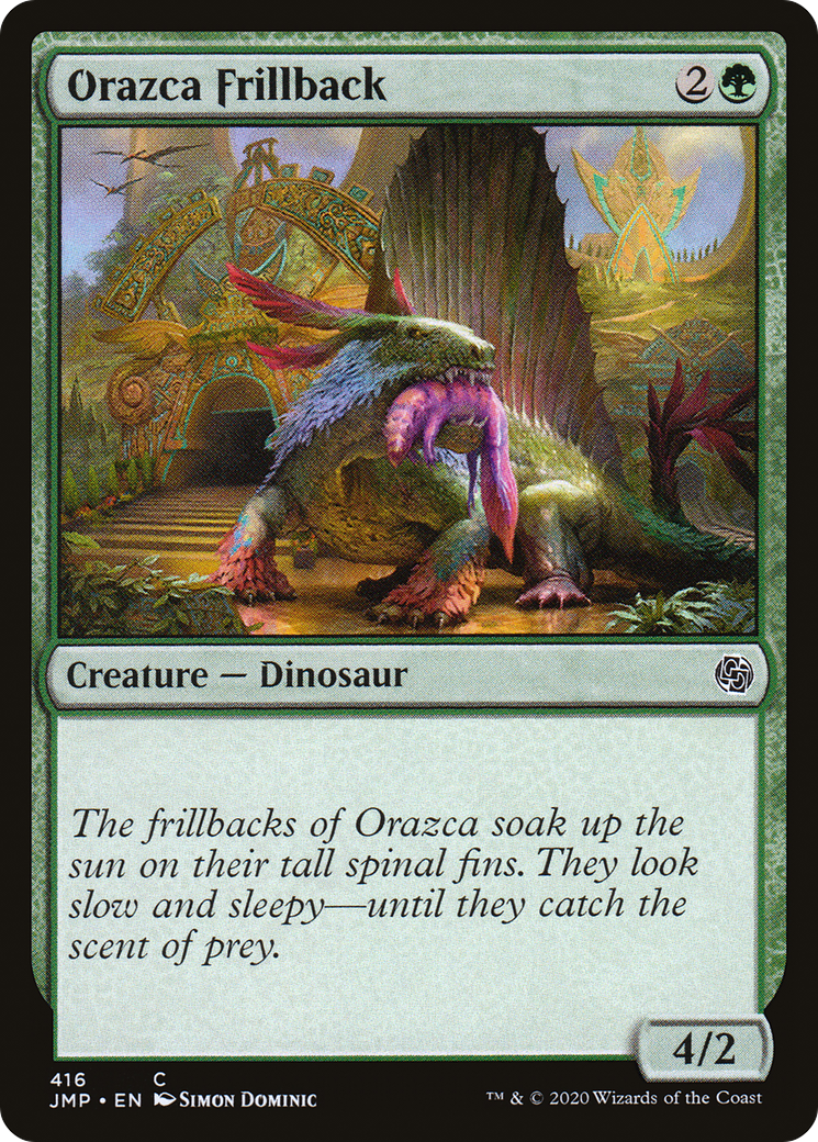 Orazca Frillback (JMP-416) - Jumpstart - Premium MTG Single from Wizards of the Coast - Just $0.25! Shop now at Game Crave Tournament Store