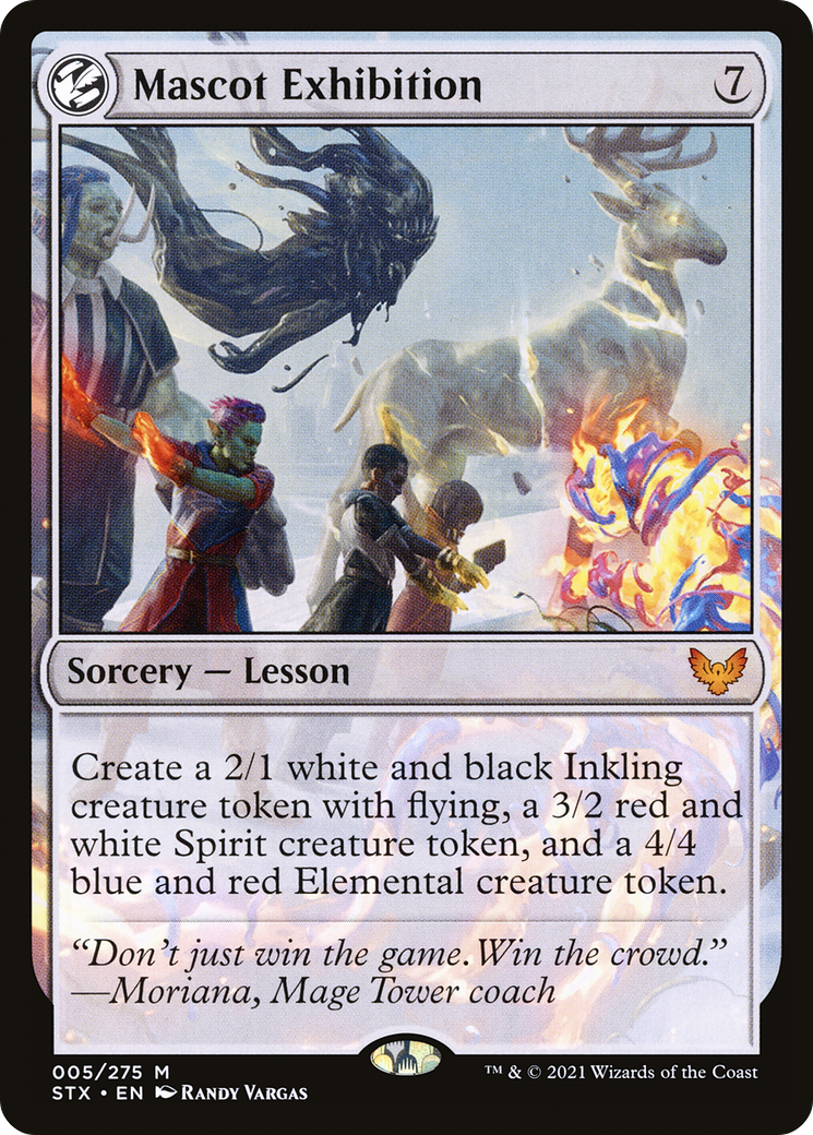 Mascot Exhibition (STX-005) - Strixhaven: School of Mages: (lesson) - Premium MTG Single from Wizards of the Coast - Just $0.08! Shop now at Game Crave Tournament Store