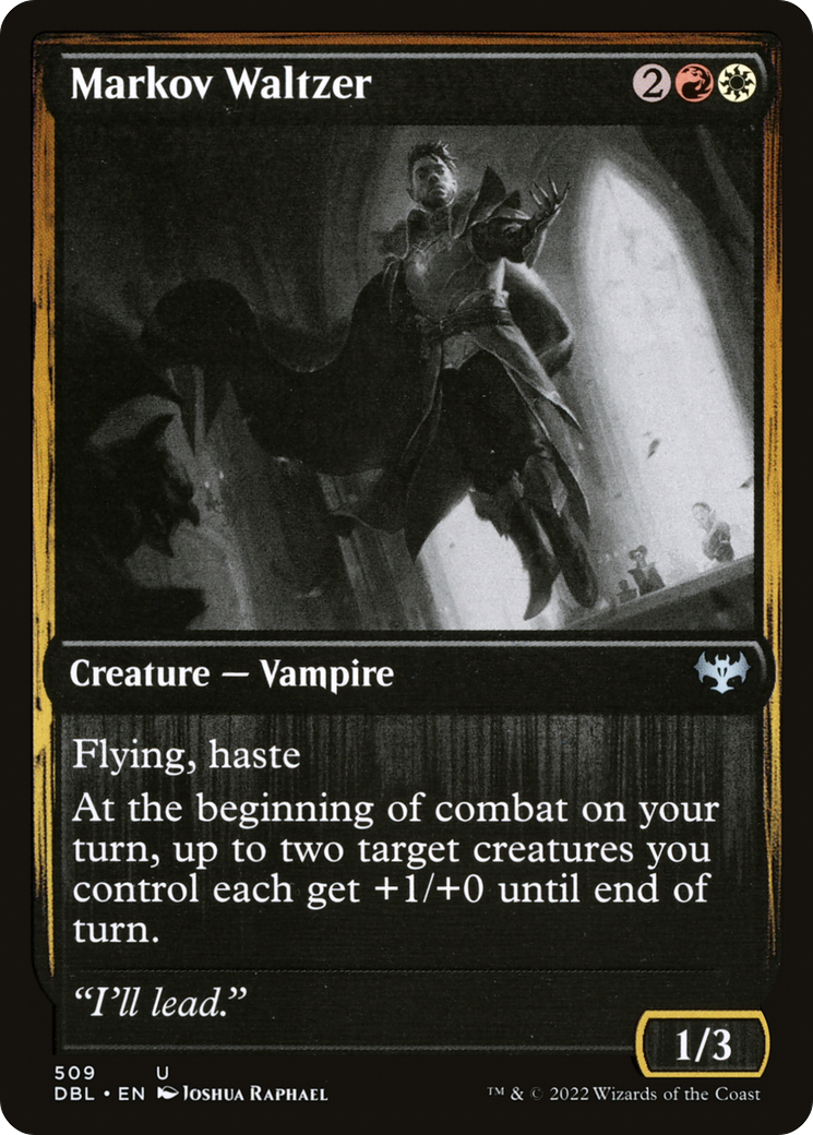 Markov Waltzer (DBL-509) - Innistrad: Double Feature - Premium MTG Single from Wizards of the Coast - Just $0.08! Shop now at Game Crave Tournament Store