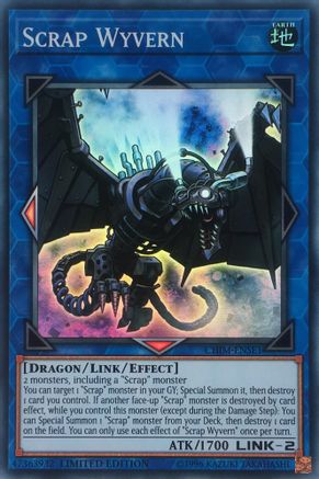 Scrap Wyvern (CHIM-ENSE1) - Chaos Impact Limited - Premium Yugioh Single from Konami - Just $0.37! Shop now at Game Crave Tournament Store