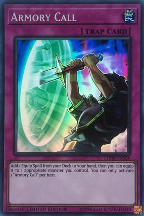 Armory Call (CHIM-ENSE4) - Chaos Impact Limited - Premium Yugioh Single from Konami - Just $0.25! Shop now at Game Crave Tournament Store