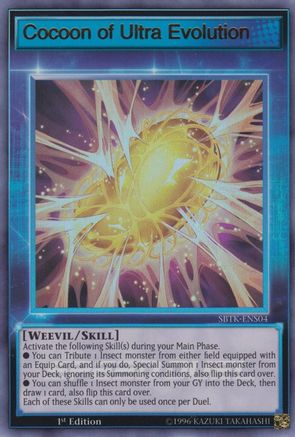Cocoon of Ultra Evolution (Skill Card) (SBTK-ENS04) - Speed Duel: Trials of the Kingdom 1st Edition - Premium Yugioh Single from Konami - Just $1.09! Shop now at Game Crave Tournament Store