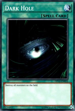 Dark Hole (OP12-EN022) - OTS Tournament Pack 12 Unlimited - Premium Yugioh Single from Konami - Just $0.26! Shop now at Game Crave Tournament Store