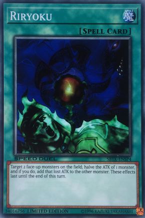 Riryoku (SBTK-ENSP4) - Speed Duel: Trials of the Kingdom Limited - Premium Yugioh Single from Konami - Just $2.13! Shop now at Game Crave Tournament Store