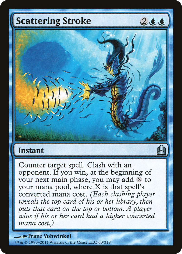 Scattering Stroke (CMD-060) - Commander 2011 - Premium MTG Single from Wizards of the Coast - Just $0.25! Shop now at Game Crave Tournament Store