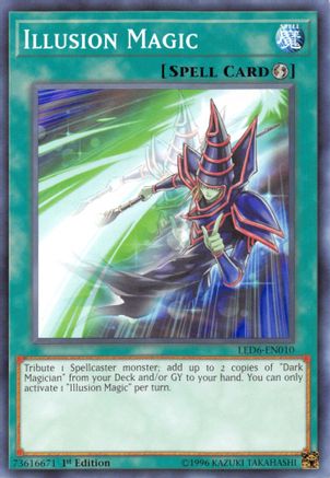 Illusion Magic (LED6-EN010) - Legendary Duelists: Magical Hero Unlimited - Premium Yugioh Single from Konami - Just $0.08! Shop now at Game Crave Tournament Store