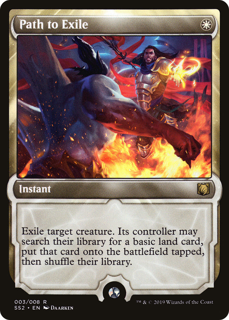 Path to Exile (SS2-003) - Signature Spellbook: Gideon - Premium MTG Single from Wizards of the Coast - Just $0.35! Shop now at Game Crave Tournament Store