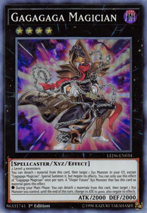 Gagagaga Magician (LED6-EN034) - Legendary Duelists: Magical Hero 1st Edition - Premium Yugioh Single from Konami - Just $1.01! Shop now at Game Crave Tournament Store