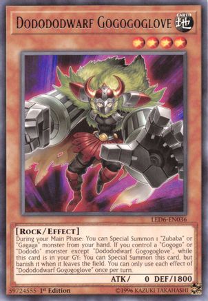 Dodododwarf Gogogoglove (LED6-EN036) - Legendary Duelists: Magical Hero Unlimited - Premium Yugioh Single from Konami - Just $0.25! Shop now at Game Crave Tournament Store