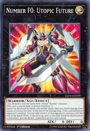 Number F0: Utopic Future (LED6-EN039) - Legendary Duelists: Magical Hero 1st Edition - Premium Yugioh Single from Konami - Just $0.08! Shop now at Game Crave Tournament Store