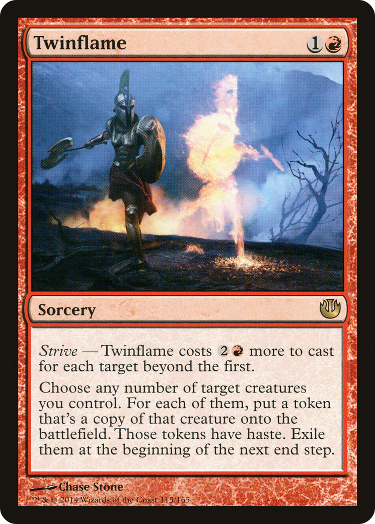 Twinflame (JOU-115) - Journey into Nyx Foil - Premium MTG Single from Wizards of the Coast - Just $2.08! Shop now at Game Crave Tournament Store