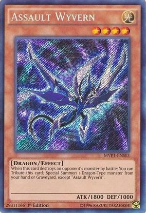 Assault Wyvern (MVP1-ENS03) - The Dark Side of Dimensions Movie Pack: Secret Edition 1st Edition - Premium Yugioh Single from Konami - Just $0.34! Shop now at Game Crave Tournament Store