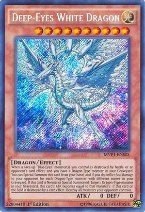 Deep-Eyes White Dragon (MVP1-ENS05) - The Dark Side of Dimensions Movie Pack: Secret Edition 1st Edition - Premium Yugioh Single from Konami - Just $0.37! Shop now at Game Crave Tournament Store